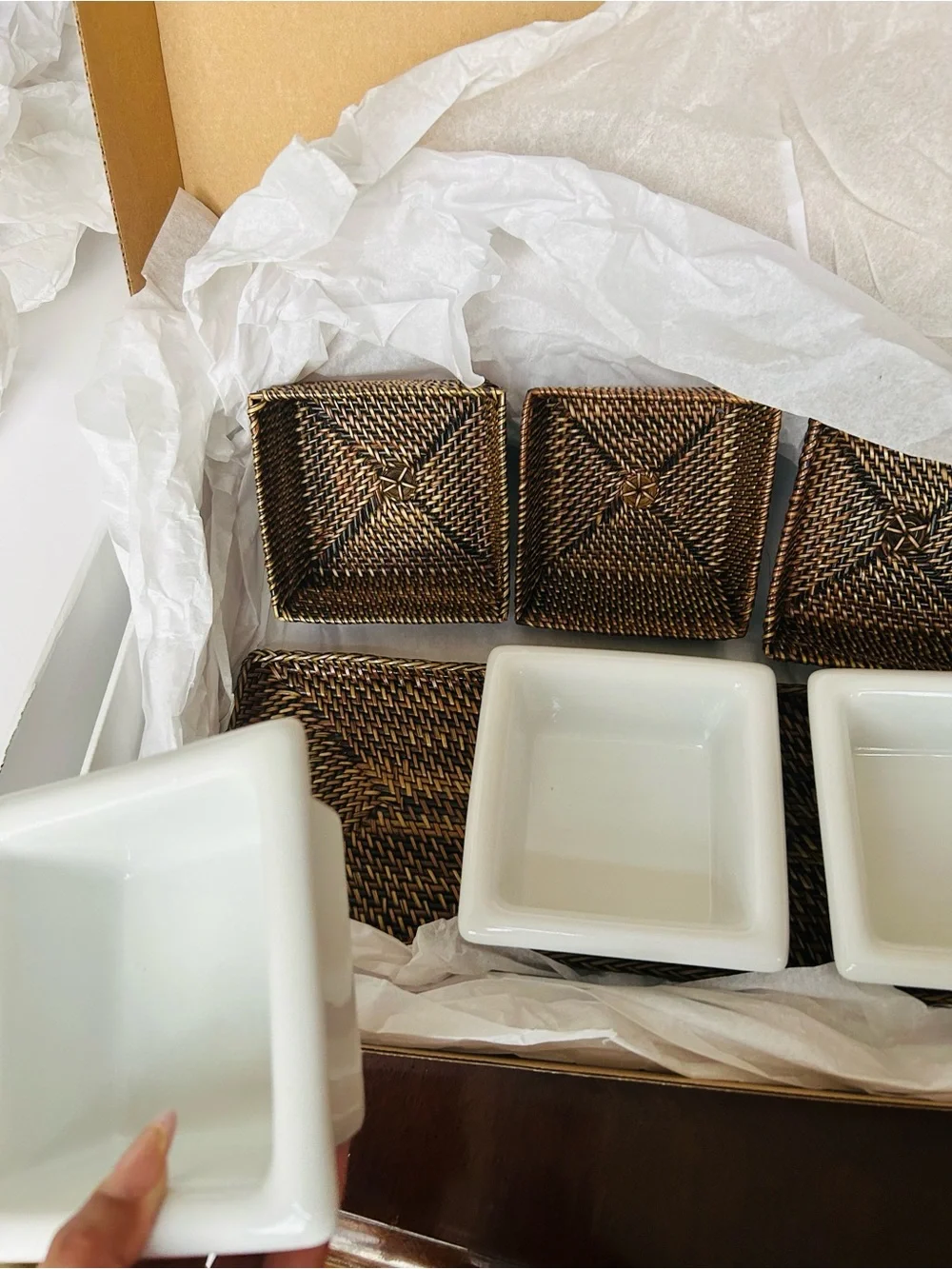 Williams Sonoma White and Black Branded Box